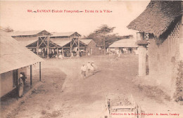 Guinée Française  Conakry  KANKAN : Entrée De La Ville Edition James   (scan Recto-verso) OO 0955 - Guinea Francesa