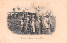 GUINEE Francaise  Conakry  Types De Jeunes Filles   ( Scan Recto-verso) OO 0954 - Guinea Francese