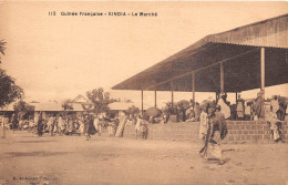 GUINEE Francaise  Kindia Le Marché   (scan Recto-verso) OO 0951 - Guinée Française