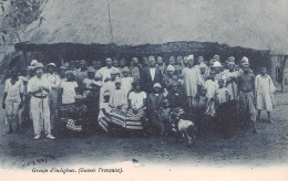 GUINEE Francaise Groupe D'indigènes   (scan Recto-verso) OO 0950 - Guinée Française