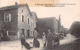 63 CONTOURNAT Cne De St-Julien-de-Coppel  Rue De La Boulangerie  (scan Recto-verso) OO 0942 - Sonstige & Ohne Zuordnung