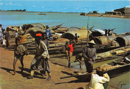 MALI  Soudan Francais BAMAKO Le Niger à MOPTI Le Port Des Pirogues 2 (scan Recto-verso) OO 0937 - Malí