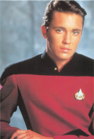 STAR TREK  WESLEY CRUSHER The Next Generation  Cinema  Series Acteurs SK-66 (scan Recto-verso) OO 0999 - Series De Televisión