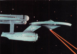  STAR TREK  USS  Enterprise  Starfleet Registry  KIRK  Spock  ZULU  CHEKOV Cinema Serie   (scan Recto-verso) OO 0998 - Séries TV