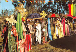 ETHIOPIE  Asmara - The Ceremony Of Timket  ETHIOPIA  (scan Recto-verso) OO 0994 - Ethiopia