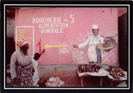 Boucherie Alimentation - LIBREVILLE - Gabon - Chez Bonne Idée Photo Jean Marie L   (scan Recto-verso) OO 0994 - Gabón