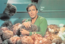 STAR  TREK Captain KIRK  Avec Des Peluches  Carte Vierge  105 121 (scan Recto-verso) OO 0992 - Séries TV