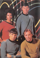 STAR  TREK KIRK  Mc Coy Sulu  Et SPOCK  Carte Vierge  105 121 (scan Recto-verso) OO 0992 - TV Series