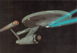 STAR  TREK SULU Uss Enterprise   Carte Vierge  105 121 (scan Recto-verso) OO 0992 - Serie Televisive