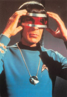 STAR  TREK Leonard Nimoy   SPOCK  Lunettes  105 244 Carte Vierge   (scan Recto-verso) OO 0992 - TV-Serien