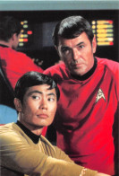 STAR TREK  SCOTTY And  SULU Sk42 (scan Recto-verso) OO 0988 - Séries TV