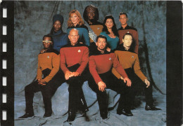 STAR TREK  The Next Generation  Photo Group    (scan Recto-verso) OO 0987 - Serie Televisive
