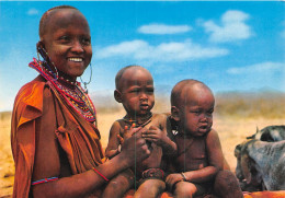 Masai  Mother And Children  MAASAI  Edition SAPRA Nairobi (scan Recto-verso) OO 0980 - Kenya