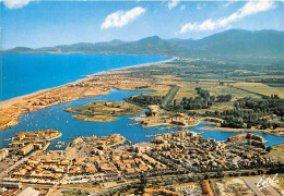 SAINT CYPRIEN PLAGE Vue Aerienne Des Capellans Et Les Alberes  (scan Recto-verso) OO 0979 - Saint Cyprien