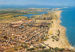 SAINT CYPRIEN PLAGE Vue Aerienne Des Campings  (scan Recto-verso) OO 0979 - Saint Cyprien