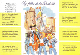 La Rochelle Chanson  Les Filles De La Rochelle  (scan Recto-verso) OO 0977 - La Rochelle