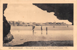 ROYAN PONTAILLAC  Vue Prise De La Grotte Du Chene Sainte Marie (scan Recto-verso) OO 0977 - Royan