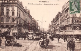 MARSEILLE SIDE CAR RUE CANNEBIERE   (scan Recto-verso) OO 0975 - Canebière, Centre Ville