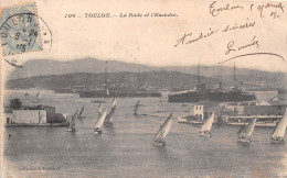 TOULON  La Rade Et L'escadre  (scan Recto-verso) OO 0973 - Toulon