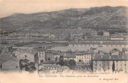 TOULON Vue Generale Prise Du MOURILLON     (scan Recto-verso) OO 0973 - Toulon