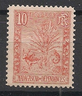 MADAGASCAR - 1903 - N°YT. 67 - Zébu 10c Rouge - Neuf Luxe** / MNH / Postfrisch - Unused Stamps