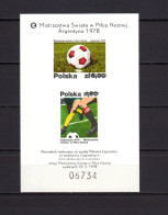 Poland 1978 Football Soccer World Cup Special S/s MNH -scarce- - 1978 – Argentine