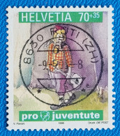 1999 Zu J 353 PRO JUVENTUTE Obl. Centrale RÜTI ZH 9.5.00 LUXE Voir Description - Used Stamps