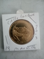 Médaille Touristique Monnaie De Paris 13 Marseille Callelongue 2013 - 2013