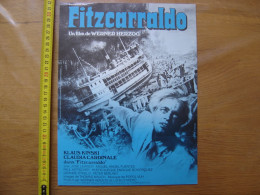 Synopsis Cinema Movie FITZCARRALDO Kinski Cardinale Herzog - Other & Unclassified