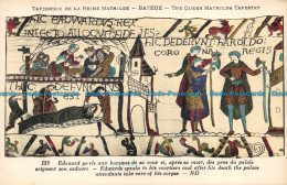 R061267 Bayeux. The Queen Mathilda Tapestry. Edwards Speaks To His Courtiers - World