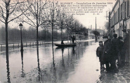 94* ALFORT  Crue 1910 – Rue Des Deux Moulins        RL45,0230 - Alfortville