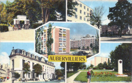 93* AUBERVILLIERS  Multi Vues  (CPSM 9x14cm)       RL45,0085 - Aubervilliers