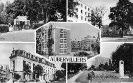 93* AUBERVILLIERS     Multi Vues   (CPSM 9x14cm)  RL45,0058 - Aubervilliers