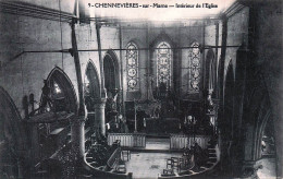 94* CHENNEVIERES  Interieur De L Eglise  RL45,0890 - Chennevieres Sur Marne