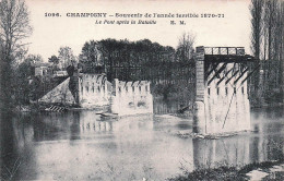 94* CHAMPIGNY   Le Pont Apres La Bataille De 1870    RL45,0682 - Champigny Sur Marne