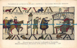 R061283 Bayeux. The Queen Mathilda Tapestry. Edward Listening To The Account Of - Monde