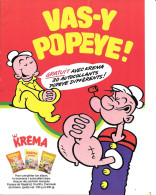 CD80 - LIVRET COLLECTEUR BONBONS KREMA - POPEYE - VIDE - Sammelbilderalben & Katalogue