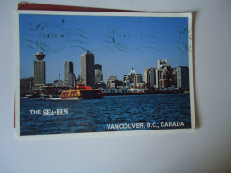 CANADA  POSTCARDS 1981 THE SEA BUS VANCOUVER   MORE  PURHRSAPS 10% DISCOUNT - Non Classés