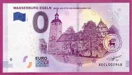 0-Euro XECL 2018-1 WASSERBURG EGELN - SIEGEL DES OTTO VON HADMERSLEBEN 1250 - Privéproeven