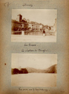 S19-018 Annecy - Les Prisons - Vue Prise Sur Le Lac - Les Gorges Du Fiers La Mer De Rochers Grenoble Le Fort Rabot 1910 - Lugares