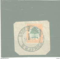 SWA SUD OUEST AFRICAIN 1926 Yvert 59 B Oblitéré, Cote Yv 7 Euros - South West Africa (1923-1990)