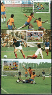 Sao Tome E Principe (St. Thomas & Prince) 1978 Football Soccer World Cup Set Of 7 Maximumcards - 1978 – Argentine