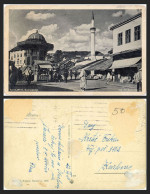 1950 Sarajevo / Bosnia / Baščaršija - Naklada H. Kopčić, Br. 203-1938 - Real Photo (RPPC) - Bosnia And Herzegovina