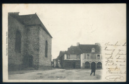 CPA - (56) Guer - Rue Haute (Oblitération à étudier) - Guer Coetquidan