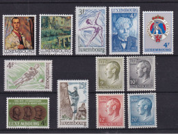 Timbres    Luxembourg Neufs ** Sans Charnières  1975-1976 - Ongebruikt