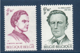 Belgique, België, **, Yv 1780, 1781, Mi 1837, 1838, SG 2407, 2408, Moyson, Snellaert, - Ungebraucht