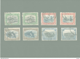 SWA SUD OUEST AFRICAIN 1931 Série Courante Yvert 102-105 + 114-117 Oblitéré - África Del Sudoeste (1923-1990)