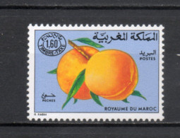 MAROC TAXE  N°  68   NEUF SANS CHARNIERE  COTE 1.30€    FRUIT FLORE - Morocco (1956-...)