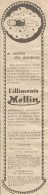 W1374 Alimento MELLIN - Il Sonno Del Bambino - Pubblicità 1926 - Vintage Advert - Werbung