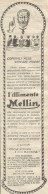 W1369 Alimento MELLIN - Consigli Alle Giovani... - Pubblicità 1926 - Vintage Adv - Werbung